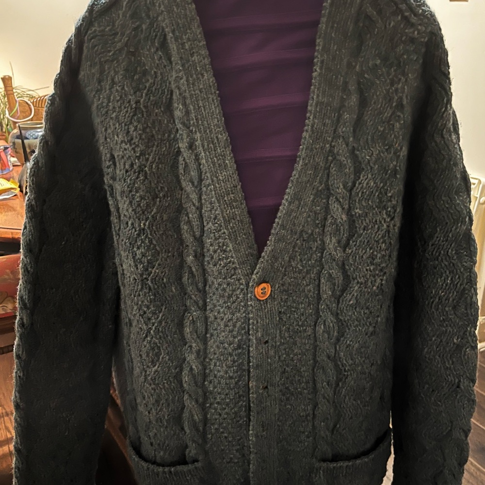 STOLEN BY @luckycicada Rare Find - Yarn Point Crafts cardigans.